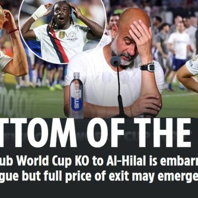 Imprensa inglesa critica eliminação do City no Mundial como 'vergonha' da Premier League