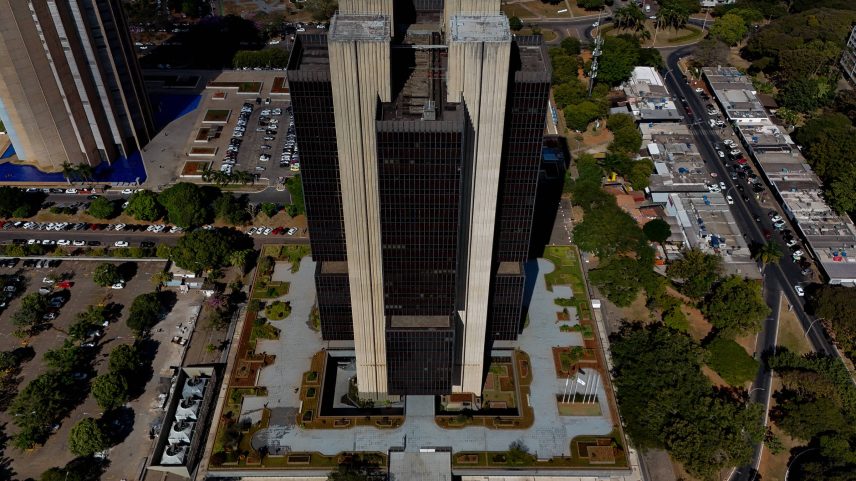 Vista aérea da sede do Banco Central, em Brasília (Foto: Pedro Ladeira - 21.jun.24/Folhapress)
