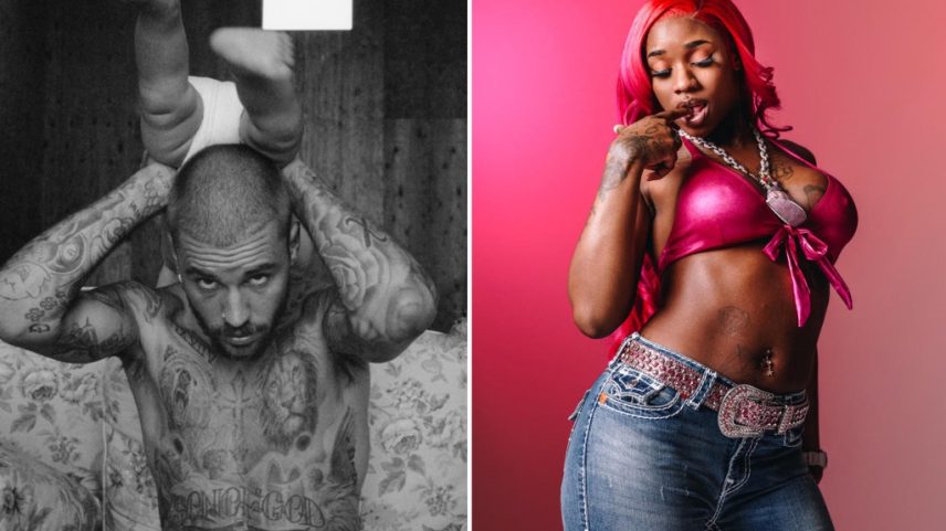 Justin Bieber beijou Sexxy Red na cabeça em um adorável vídeo da festa de dança 'Swag', apresentando sua nova colaboração "Sweet Spot". (Foto: Reprodução)