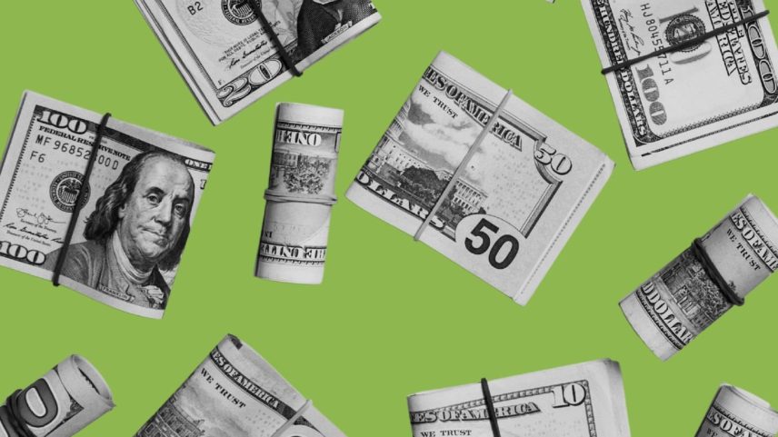 Dólar: moeda fechou em queda de 12% no semestre (Foto: Canva)