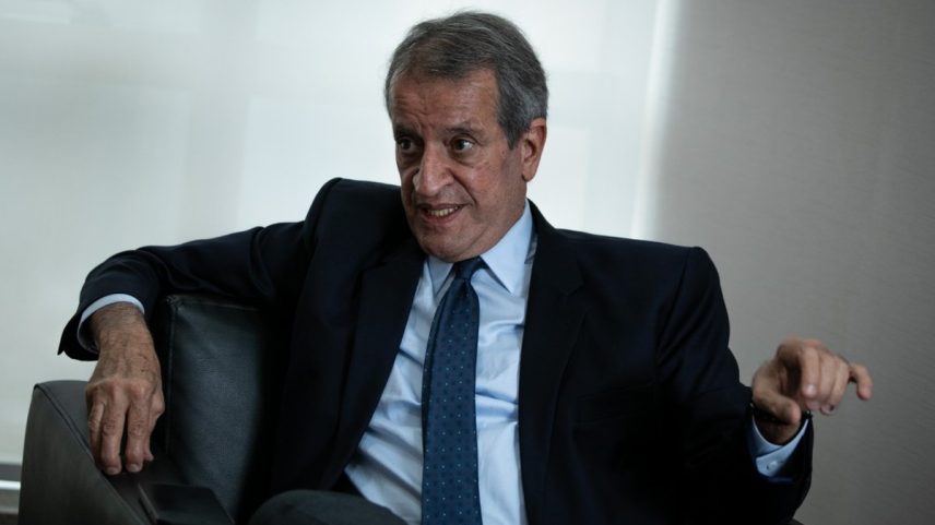 Presidente do PL, Valdemar Costa Neto, durante entrevista (Foto: Brenno Carvalho/Agência O Globo/15-10-2024)