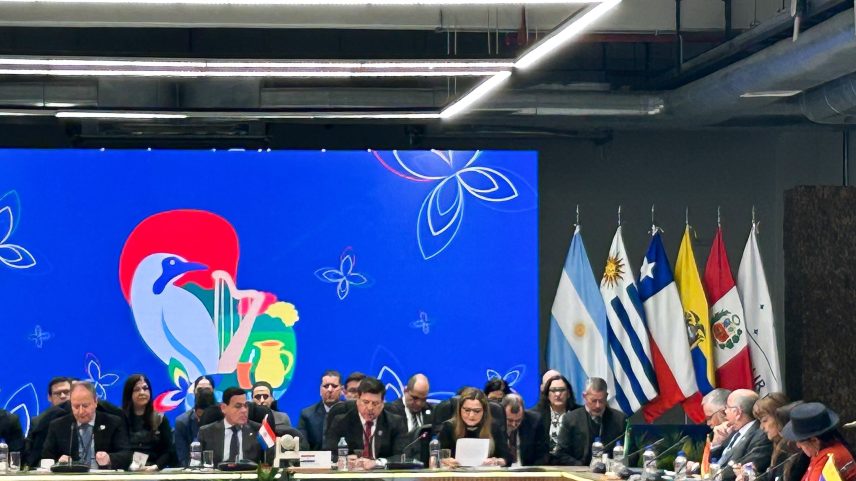 Reunião entre os Ministros de Relações Exteriores dos países do Mercosul em julho de 2024 (Foto: Amanda Cotrim/UOL)