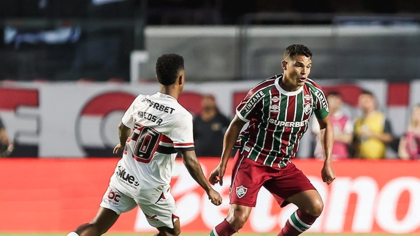 São Paulo derrotou o Fluminense por 3 a 1. (Foto: LUCAS MERÇON / FLUMINENSE F.C.)