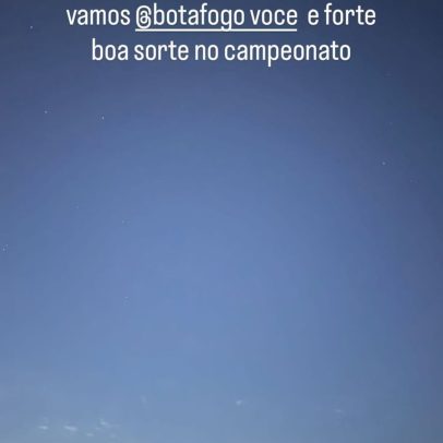 Roberto Mancini apoia Botafogo e exalta força do time em post nas redes sociais