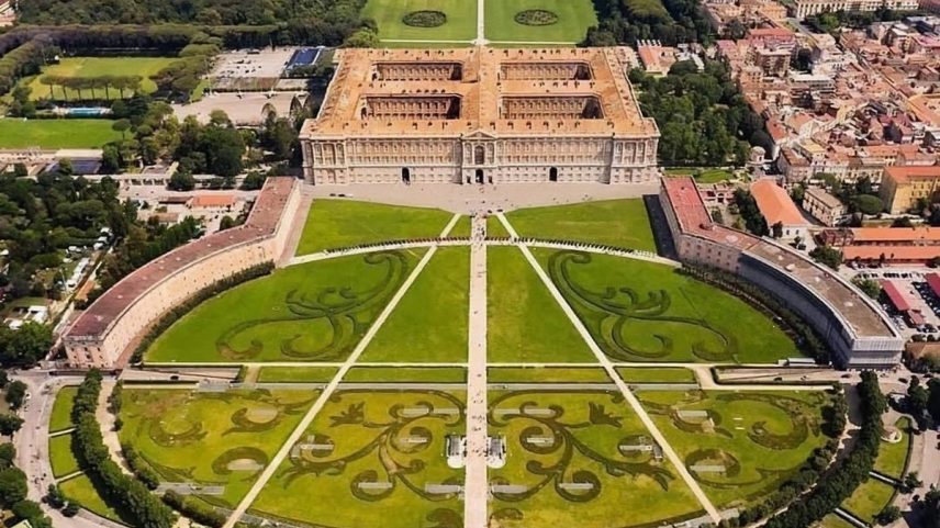 Homem é preso na Itália por desviar água do Palácio Real de Caserta, Patrimônio Mundial da Unesco (Foto: Reprodução)