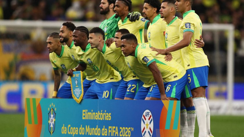 Seleção brasileira momentos da partida em que venceu o Paraguai e selou sua vaga na Copa de 2026 (Foto: Jean Carniel - 10.jun.25/Reuters)