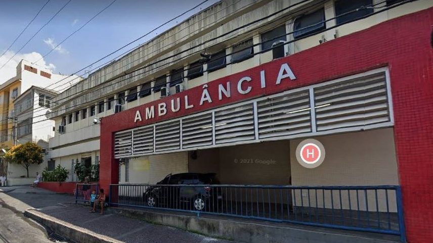Hospital Estadual Getúlio Vargas, na Penha, zona norte do Rio de Janeiro (Foto: Reprodução/Google Street View)