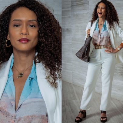 Raquel surpreende amigos com novo visual e recebe elogios em 'Vale Tudo'
