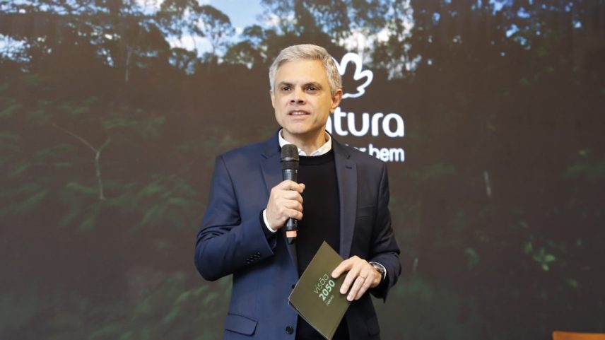 João Paulo Ferreira, CEO da Natura: plano de acelerar o alcance de metas ambientais nos próximos 25 anos (Foto: Reprodução)