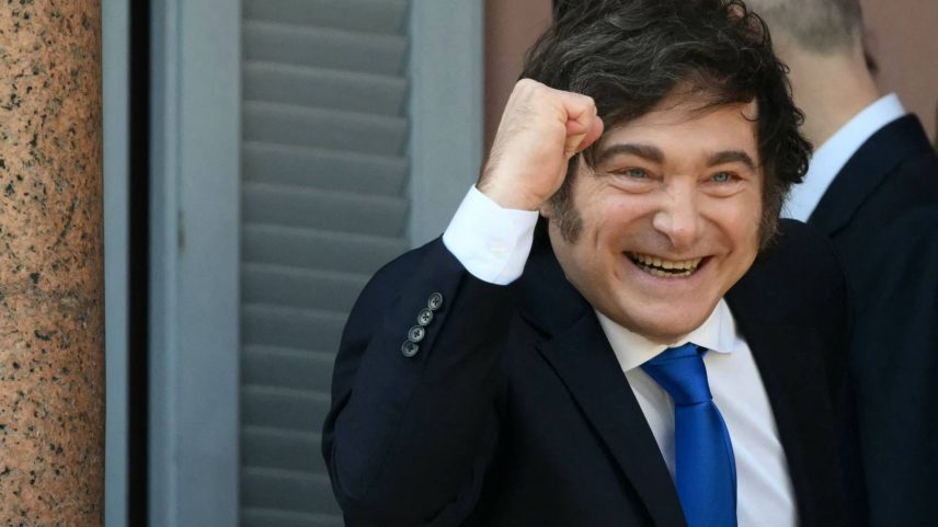 Presidente da Argentina, Javier Milei (Foto: Luis Robayo/AFP)