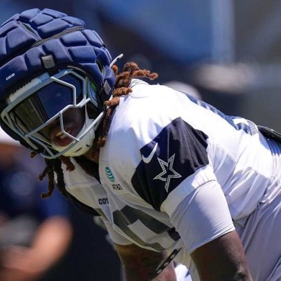 Tyler Guyton, do Cowboys, pode ter rompido o ligamento do joelho em treino