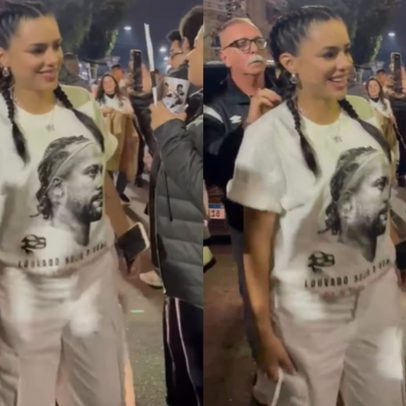Bruna Biancardi gera polêmica ao comparecer a estádio após nascimento da filha