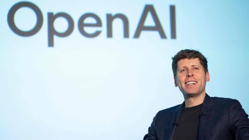 Sam Altman, CEO da OpenAI, que é processada pelo The New York Times por usar conteúdo do jornal americano para treinar modelo de IA (Foto: YUICHI YAMAZAKI/AFP)