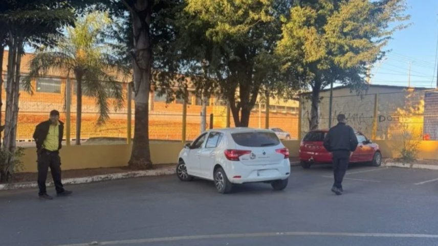 Sem habilitação, mulher chega dirigindo para fazer prova teórica do Detran-DF (Foto: Divulgação/ Detran - DF)