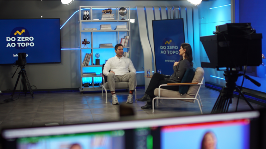 Igor Morais, the founder of Kings Sneakers, on the show Do Zero ao Topo (Divulgação/InfoMoney) Igor Morais, o fundador da Kings Sneakers, no programa Do Zero ao Topo (Foto: Divulgação/InfoMoney)