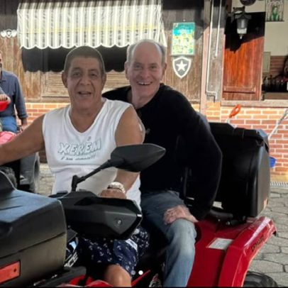 Ney Matogrosso e Zeca Pagodinho se encontram e agitam fãs da MPB em Xerém