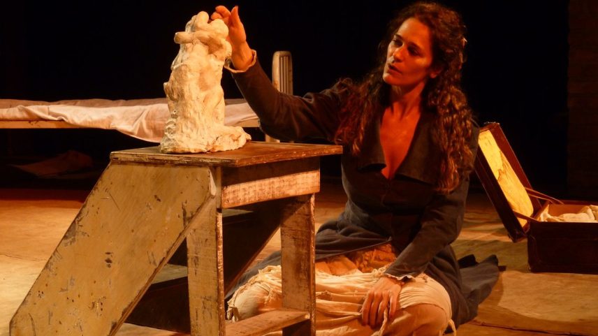 Adriana Rabelo em Visitando Camille Claudel (Foto: Divulgação)