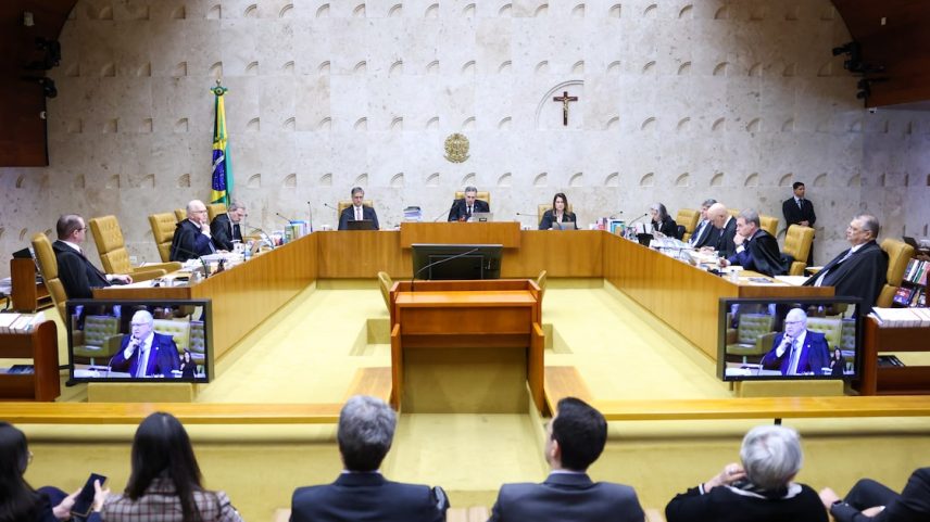 Plenário do STF deliberou sobre a inconstitucionalidade do Marco Civil da Internet (Foto: GUSTAVO MORENO/STF)