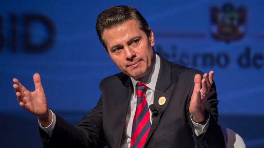 Ex-presidente do México, Enrique Peña Nieto, em abril de 2018. (Foto: Manuel Medir/Getty Images)
