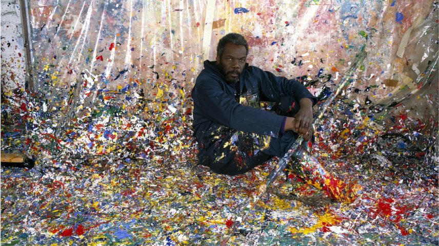 Sam Gilliam, 1980. (Foto: Anthony Barboza/Getty Images)