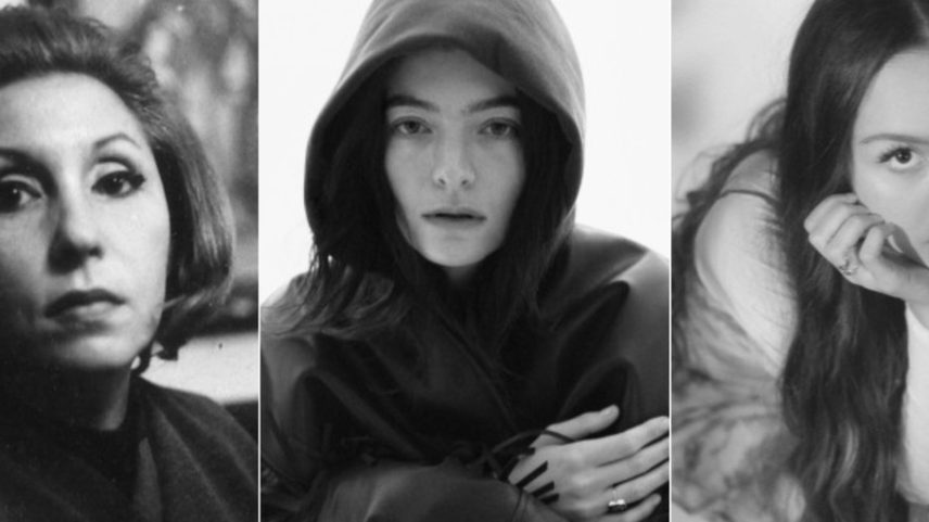 Clarice, Lorde e Olivia — Foto: Acervo O GLOBO e Divulgação