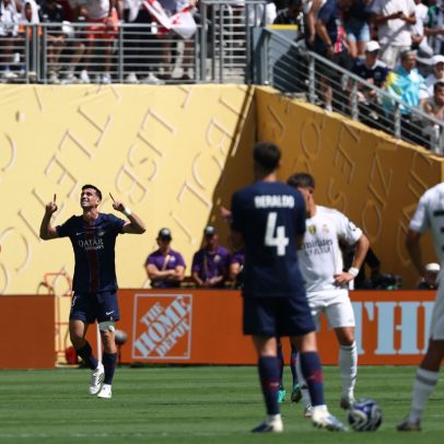Real Madrid sofre quarta goleada da temporada ao perder para o PSG