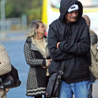 Frio intenso persiste em dez capitais neste domingo, segundo o Inmet