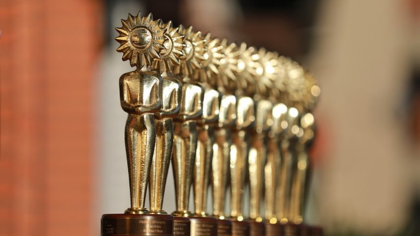 Troféu Kikito do Festival de Gramado (Foto: Diego Vara / Pressphoto)