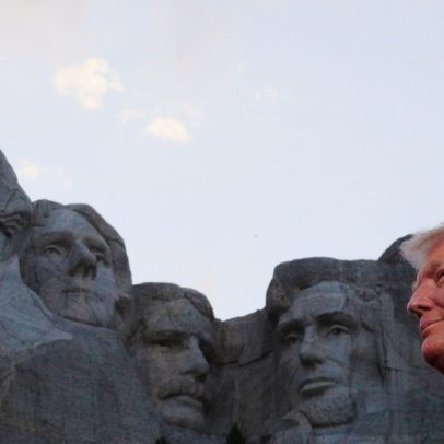 Trump propõe rosto no Monte Rushmore, mas plano pode comprometer escultura