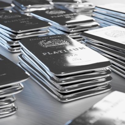 Platina se destaca e registra alta superior a 50% em 2025
