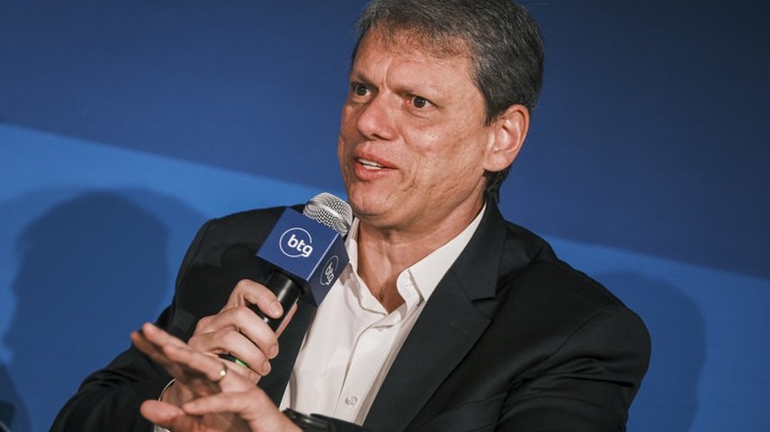 Tarcisio de Freitas, governador de SP (Foto: Vinicius Rosa/Governo do Estado de SP)