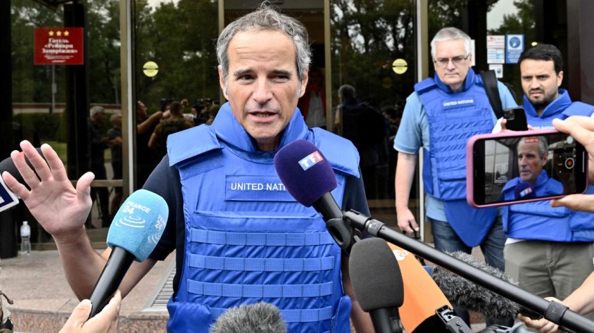 Rafael Grossi, diretor-geral da Agência Internacional de Energia Atômica (Foto: Genya Savilov / AFP)