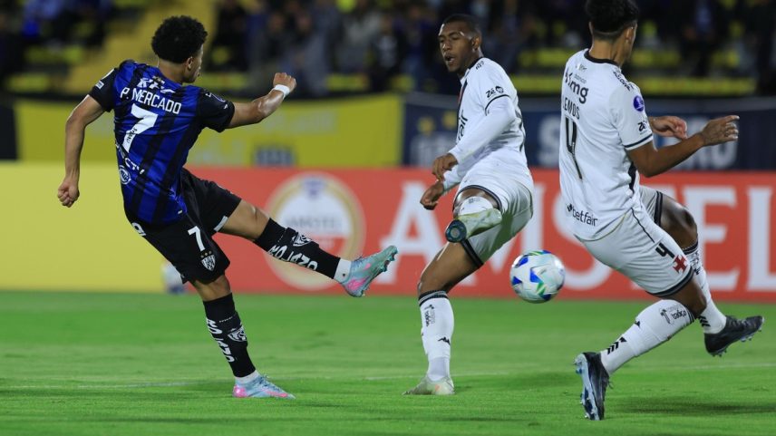 Independiente del Valle fez 4 a 0 no Vasco (Foto: X/Independiente del Valle)