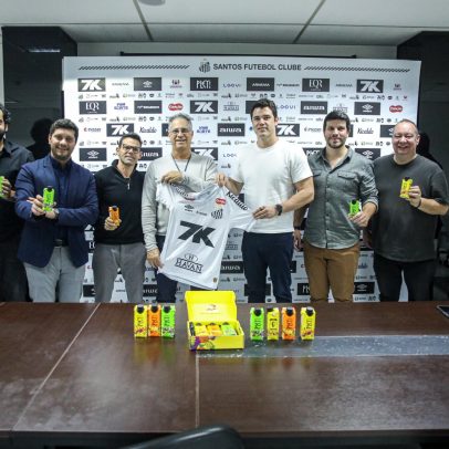 Santos Futebol Clube fecha patrocínio com marca de bebidas de Neymar