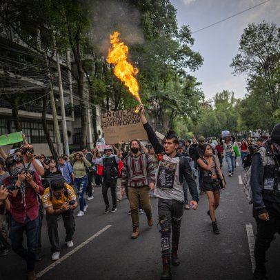 Ativistas defendem direitos humanos em meio a críticas a protestos no México