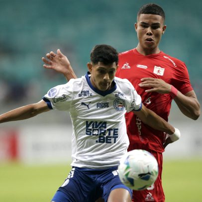 Bahia empata sem gols com América de Cali em jogo da Sul-Americana com time misto