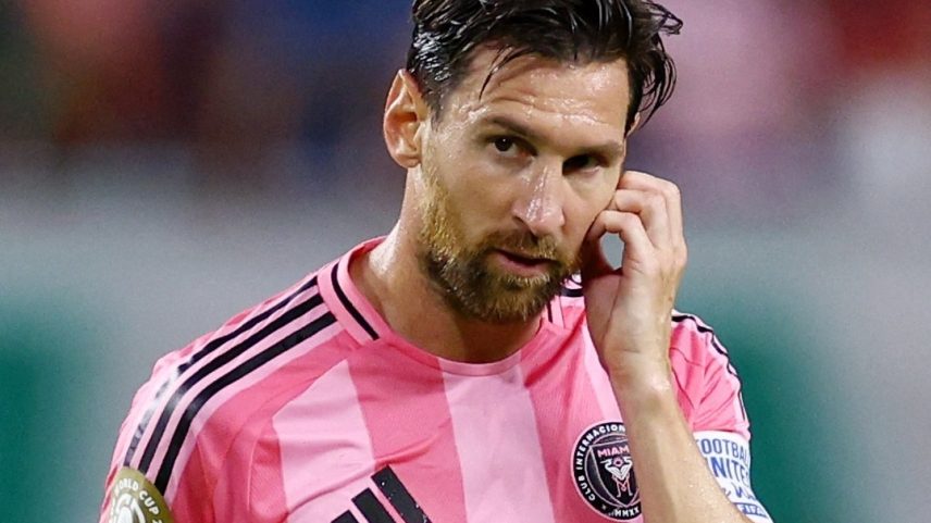 Messi em ação durante Inter Miami x Palmeiras, duelo do Mundial (Foto: REUTERS/Hannah Mckay)