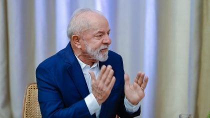 Lula em entrevista para a TV Bahia. (Foto: Ricardo Stuckert / PR)