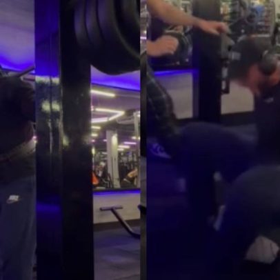 Jovem sofre fraturas nas pernas ao realizar agachamento com 140 quilos