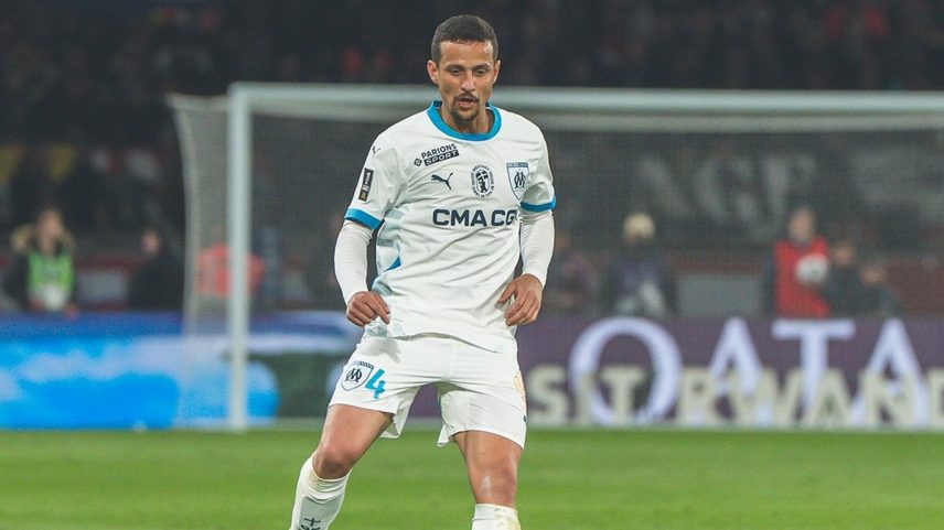 Luiz Felipe estava no Olympique de Marselha (Foto: Divulgação/Olympique de Marselha)