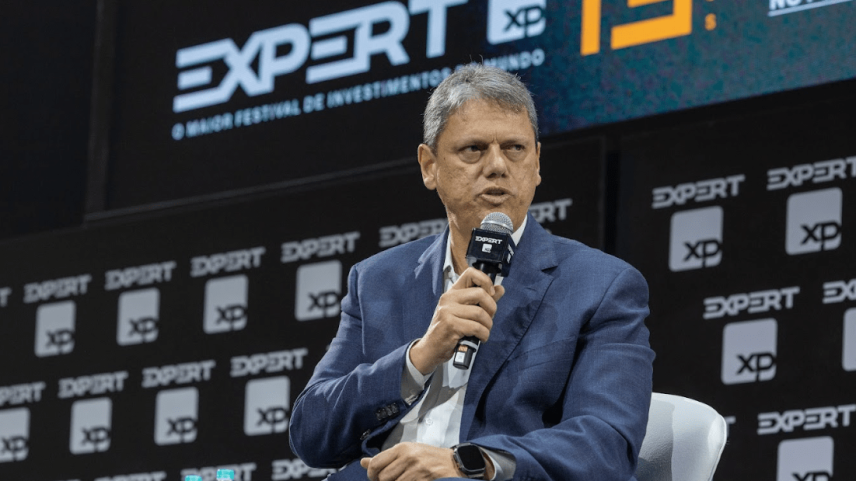 Tarcísio de Freitas (Foto: Paulo Bareta/Divulgação Expert XP)