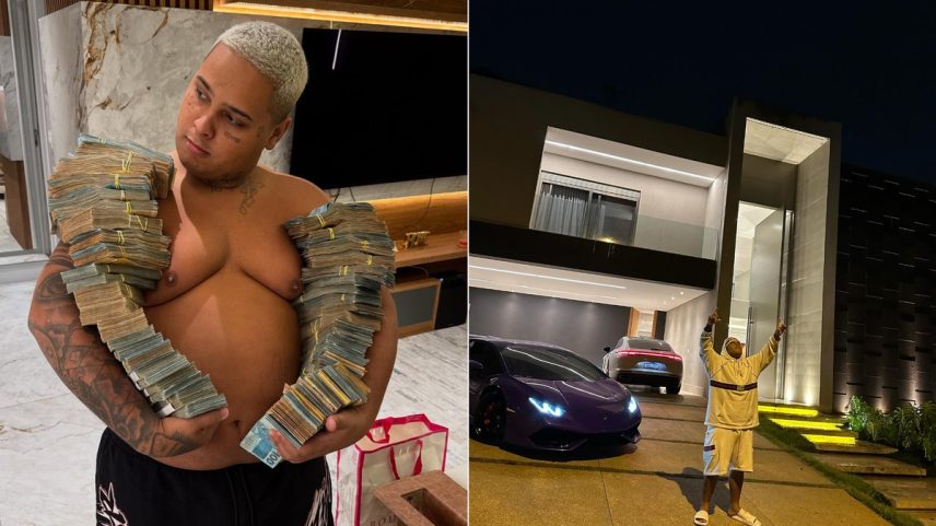 MC Ryan SP tem mansão em São Paulo e diz ter conseguido seus primeiros R$ 100 milhões (Foto: Reprodução/Instagram)
