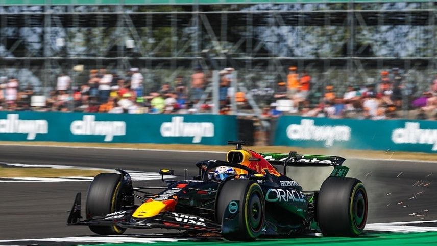 Max Verstappen durante treino em Silverstone (Foto: Kym Illman/Getty Images)