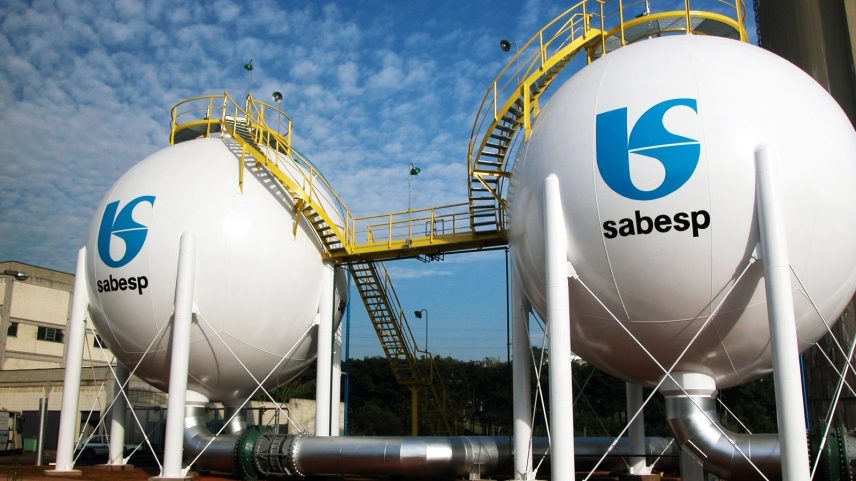 Moradores de bairros da zona leste de São Paulo reclamam da água distribuída pela Sabesp (Foto: Divulgação/Sabesp)