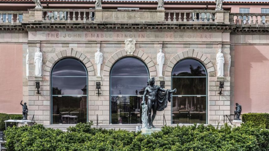 O Museu Ringling de Arte em Sarasota, na Flórida. Foto: John Greim/Loop Images/Universal Images Group