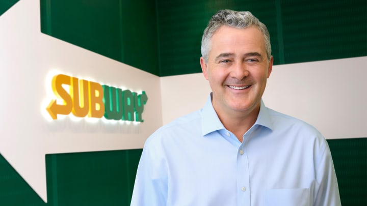Jonathan Fitzpatrick, CEO da Subway. (Foto: Subway)