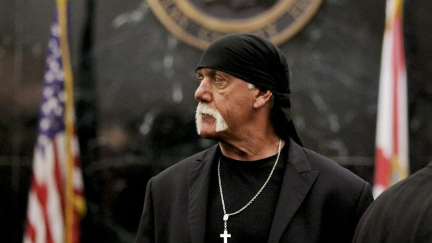 Hulk Hogan, durante o julgamento realizado na Flórida. (Foto: Dirk Shadd/AP)