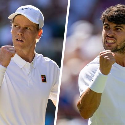 Sinner e Alcaraz disputam 13º duelo e segunda final de Grand Slam