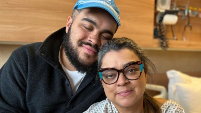 Preta Gil com o filho, Francisco Gil (Foto: Reprodução)