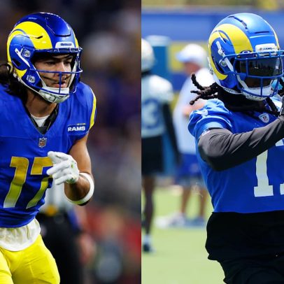 Puka Nacua celebra aprendizado ao lado de Davante Adams nos Rams